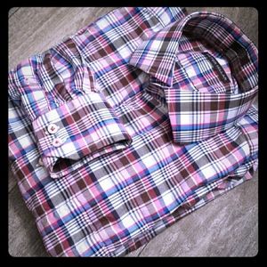 Peter Millar Button Front Shirt Medium